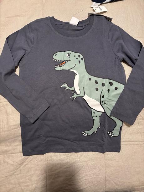 Lindex dino tričko 116, lindex,116