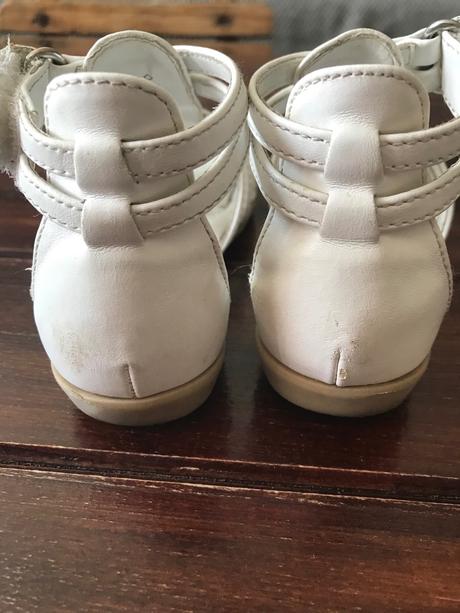 Biele sandalky c.26, cupcake,26