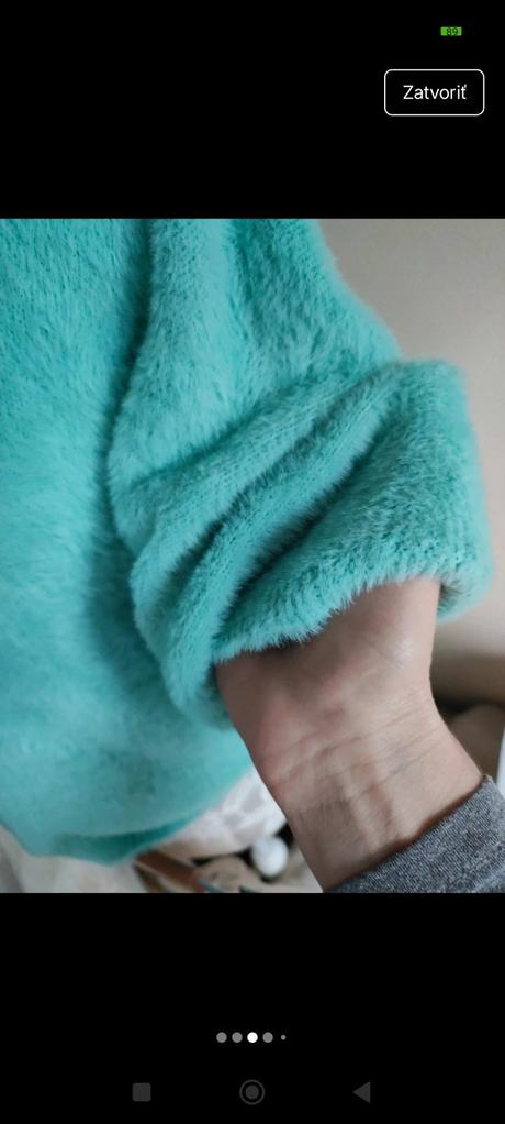 Dámsky krátky svetrík alpaka, 