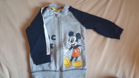 Mikinky a funkcne tricko 86/92 a prechodna vesta, disney,86