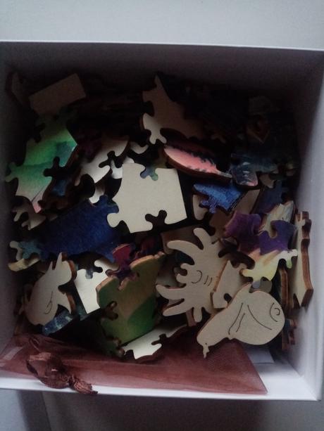 Drevene puzzle polarna ziara,