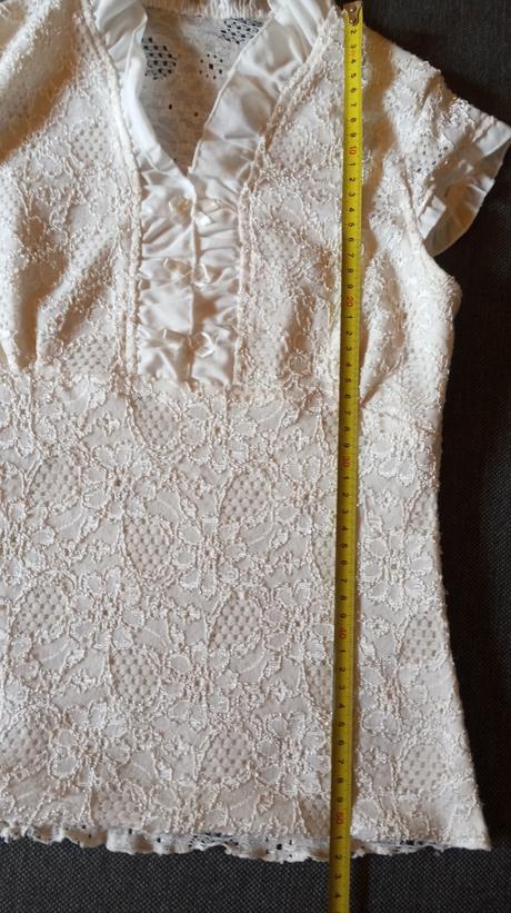 Blúzka čipková, s