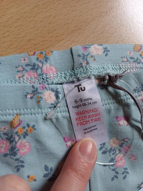 2x nové legíny v.74 -6/9mesiacov, tu,74