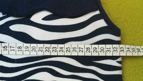 Zebrované šaty 8-9 r, matalan,128