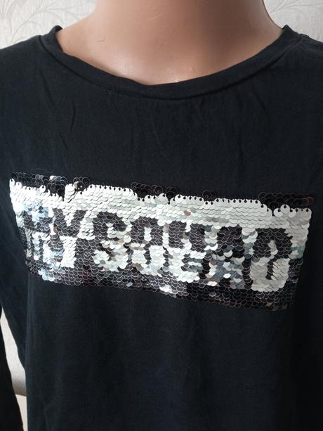 Chlapčenské tričko s otočnými flitrami (8-10r.), h&m,134