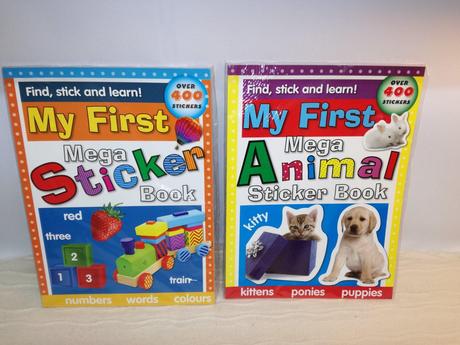 My first mega sticker / animal sticker book,