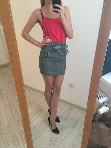 Dámska džínsová sukňa reserved, reserved,34