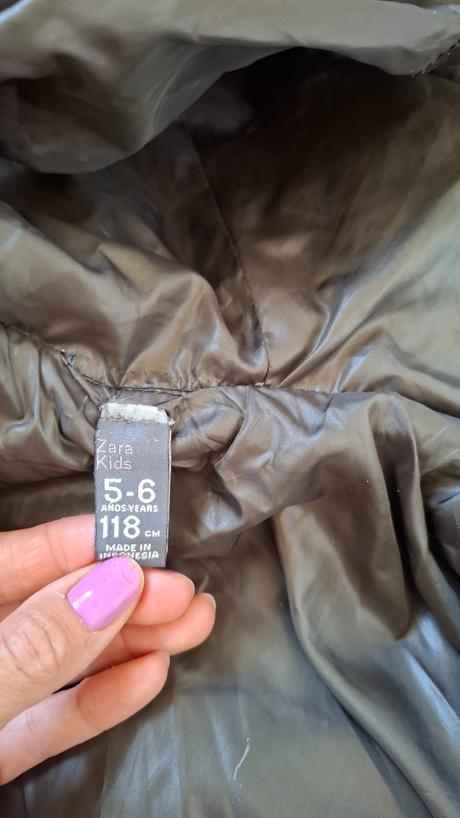 Zimna bunda zara 5-6r, zara,116