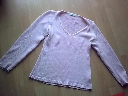 Ruzovy sveter xl, xl