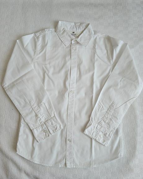 Košeľa s dlhym rukávom, velk. 128, zn.hm, h&m,128