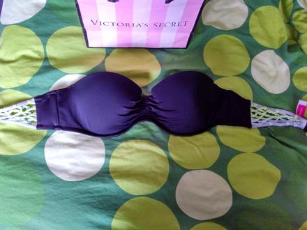 Victoria's secret cierne bandeau bikini, victoria's secret,s