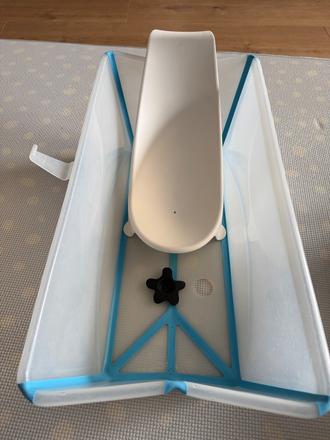 Stokke skladacia vanicka a novorodenecka vlozka,