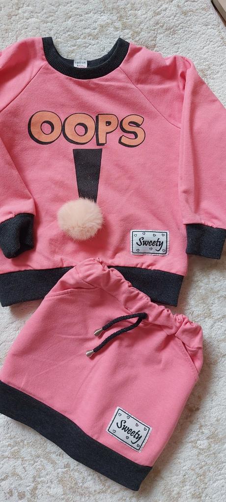 Teplákový kompletik na štýl nunu, 98