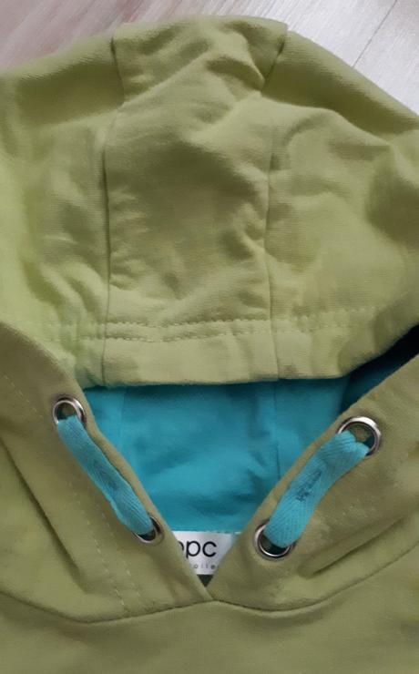 Zelenkavá mikina s myškou, bonprix,116