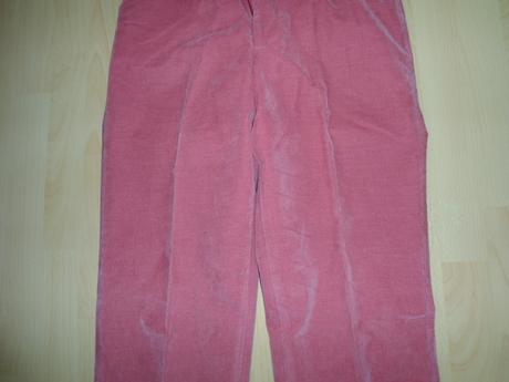 Cervene damske nohavice, l