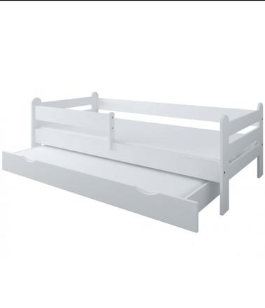 Posteľ riško, biela, šírka (cm): 80,dĺžka (cm): 140