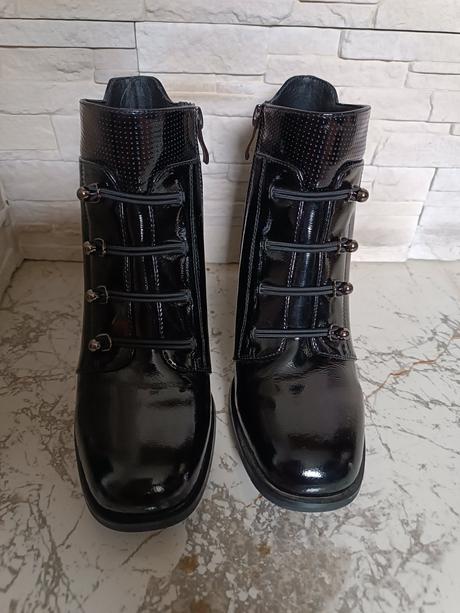 Kožené kotníčky filipo, 37