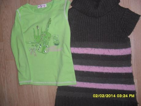 Predlžený rolák ,tričko 128, 128