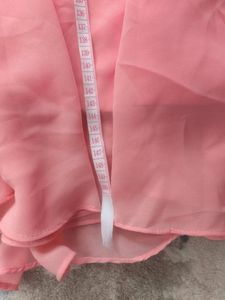 Marhuľové spoločenské šaty, s