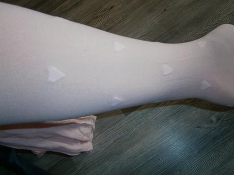 Ružové silonky so srdiečkami, 116