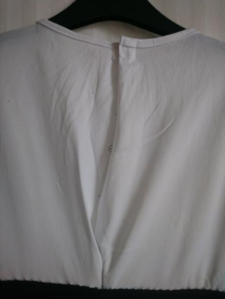 Kostým gombička - čiernobiely overal, 104-110 cm,