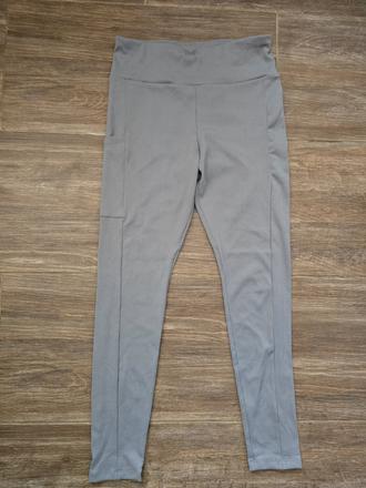 Rebrované legíny l, h&m,l