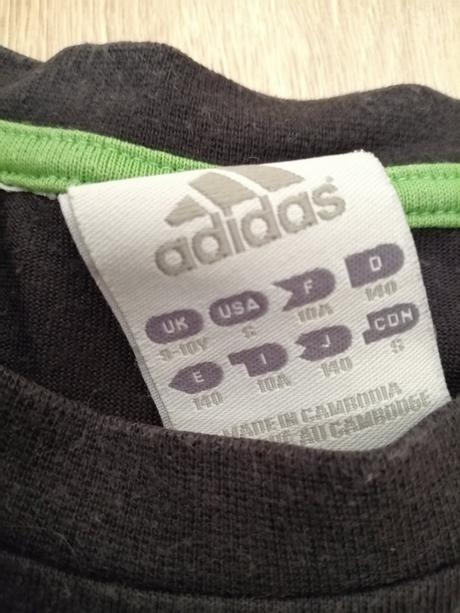 Tričko, adidas,140