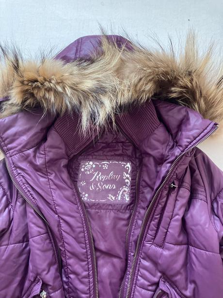 Replay bunda s pravou kozusinou, replay,134