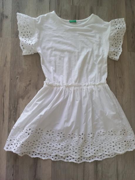 Dievčenské šaty, benetton,140