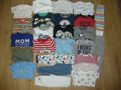 Mega balík oblečenia 74-86, 68–80