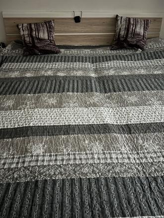 Obojstranný prehoz,2ks vankúše, 