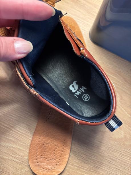 Kožené poltopánky 37, 37