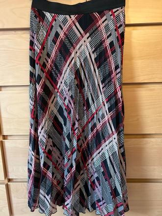 Plisovaná sukňa so spodničkou canda, c&a,37