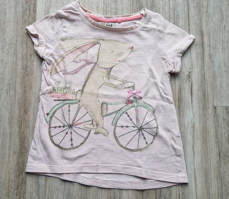 Tricko next zajac na bicykli, next,98