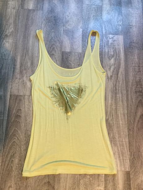 Guess tricko xs limetkova farba, guess,xs