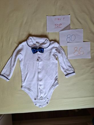 Slávnostné body s motylikom, richelieu,80