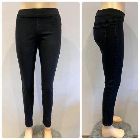 Dámske čierne rifľové legíny (38), f&f,m