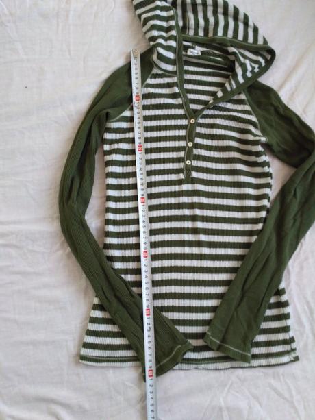 Pásikavé tričko s kapucňou splendid, s