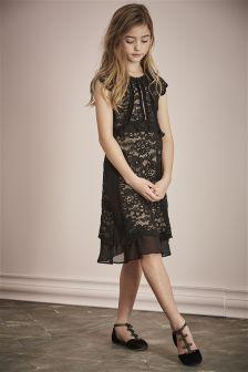 Čipkové sviatočné šaty next, next,122