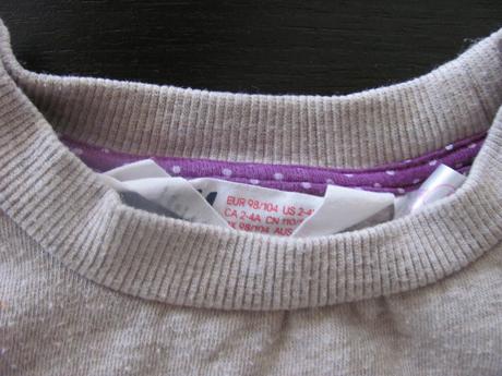 Mikina s rapunzel, h&m,104