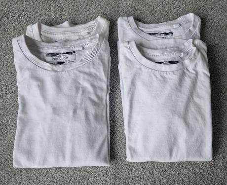 Tričko biele next 2-3 roky, reserved,92 / 98 / 104