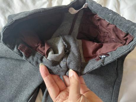 Teplé nohavice zn. zara veľ 152 šedé, zara,152