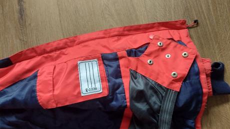 Červená zimná bunda, crivit,134