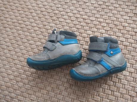 Kožené oteplené topánky d.d.step, d.d.step,21