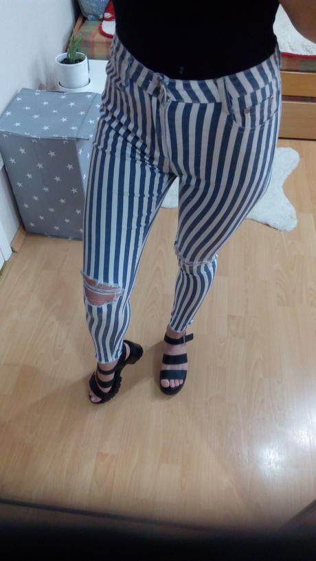 Dámske elastické rifle, s