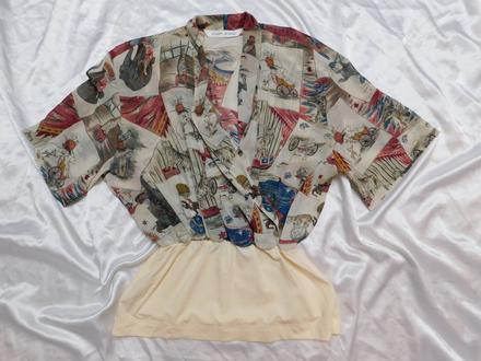 Luxusna trendy bluzka, 38