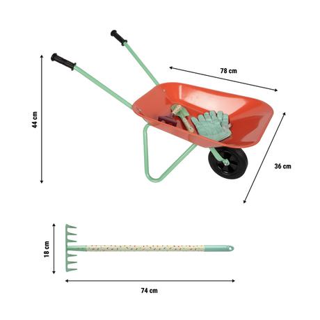 Small foot veľká záhradná sada s fúrikom tiny gard, 