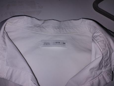 Dlhšia košeľa, zara,164