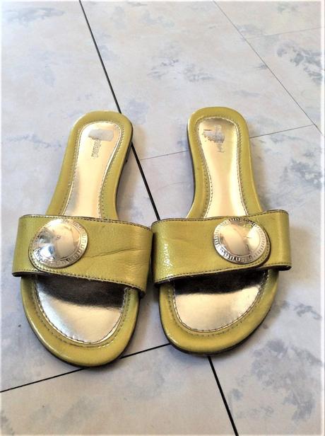 Kožené šlapky č. 39/40, graceland,40