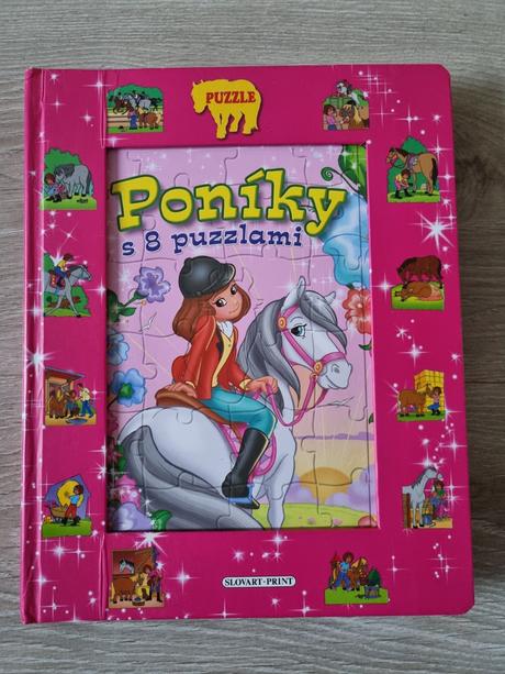 Puzzle kniha poniky,